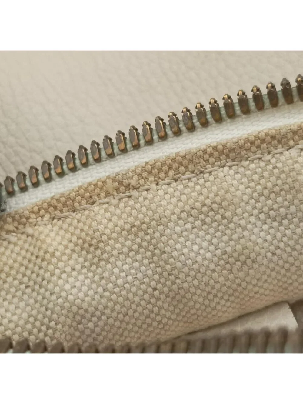 Gucci Print White Leather Handbag